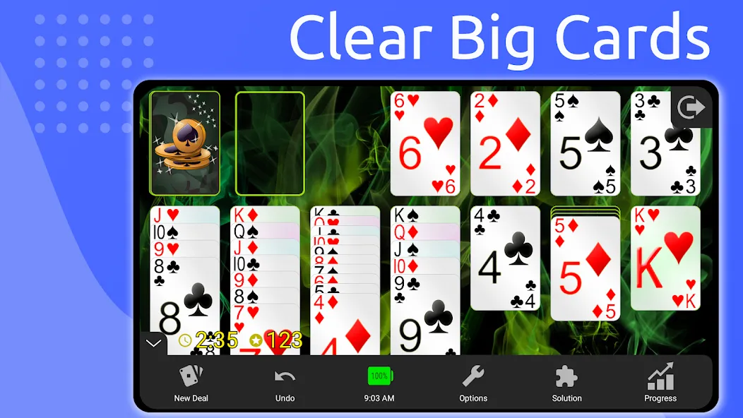 Взломанная Solitaire  [МОД Unlimited Money] — последняя версия apk на Андроид screen 3