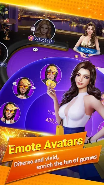 Скачать взломанную Sohoo Poker — Texas Holdem (Соху Покер)  [МОД Menu] — полная версия apk на Андроид screen 3