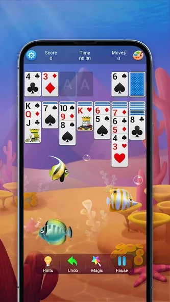 Скачать взлом Solitaire, Klondike Card Games  [МОД Много монет] — последняя версия apk на Андроид screen 2