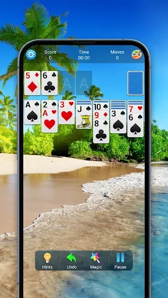 Скачать взлом Solitaire, Klondike Card Games  [МОД Много монет] — последняя версия apk на Андроид screen 4