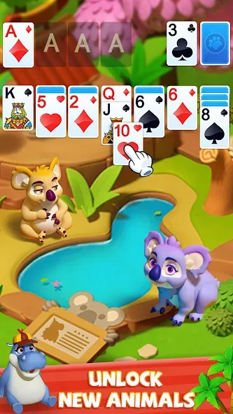 Скачать взлом Solitaire — Wild Park  [МОД Много монет] — последняя версия apk на Андроид screen 5