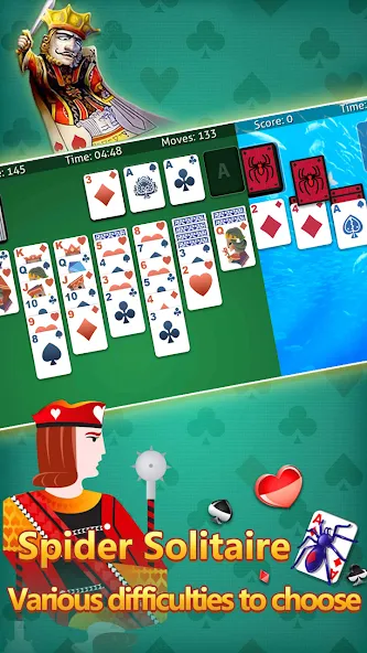 Скачать взломанную klondike solitaire :card shark  [МОД Unlocked] — стабильная версия apk на Андроид screen 1