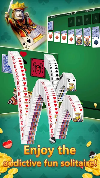 Скачать взломанную klondike solitaire :card shark  [МОД Unlocked] — стабильная версия apk на Андроид screen 3