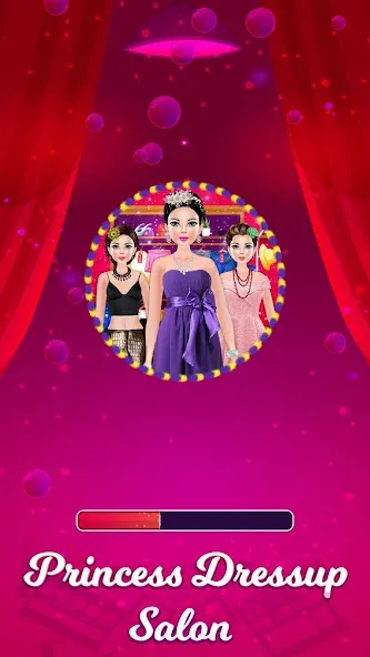 Взлом Princess Makeup Dressup Salon (Принцесса Мейкап Дрессап Салон)  [МОД Все открыто] — полная версия apk на Андроид screen 1