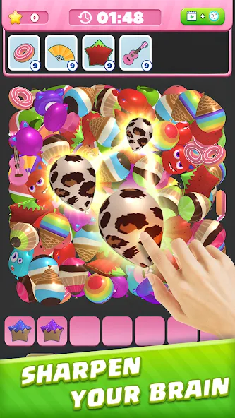 Скачать взлом Bubble Burst：Match 3D  [МОД Меню] — стабильная версия apk на Андроид screen 3