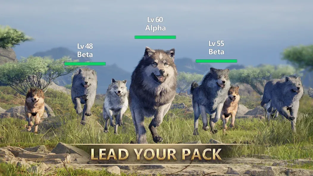 Взлом Wolf Game: Wild Animal Wars (Вулф Гейм)  [МОД Menu] — полная версия apk на Андроид screen 4