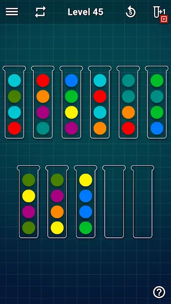 Взломанная Ball Sort Puzzle — Color Games (Балл Сорт Пазл)  [МОД Mega Pack] — последняя версия apk на Андроид screen 3