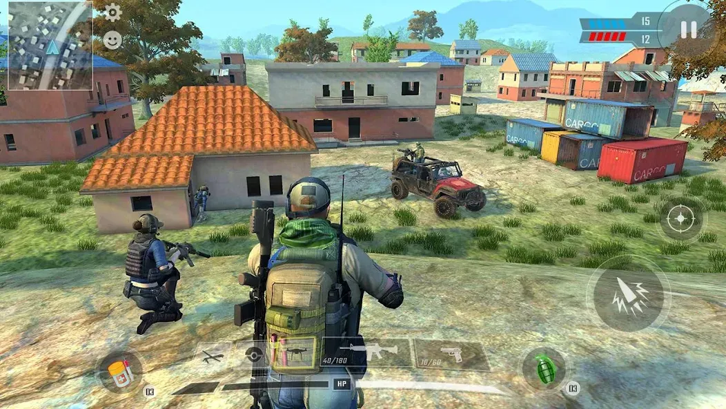 Взломанная Commando War Army Game Offline  [МОД Unlocked] — последняя версия apk на Андроид screen 3