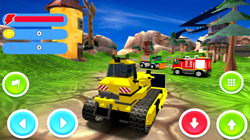 Взлом Toy Truck Drive  [МОД Menu] — стабильная версия apk на Андроид screen 1