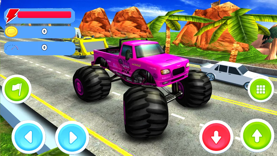 Взлом Toy Truck Drive  [МОД Menu] — стабильная версия apk на Андроид screen 4