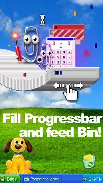 Скачать взломанную Progressbar95 — nostalgic game (Прогрессбар95)  [МОД Menu] — полная версия apk на Андроид screen 2