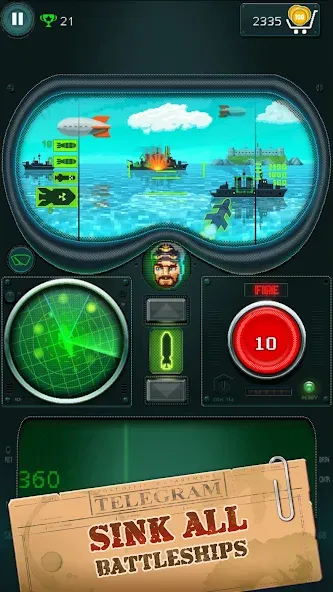 Взломанная You Sunk — Submarine Attack  [МОД Бесконечные деньги] — полная версия apk на Андроид screen 1