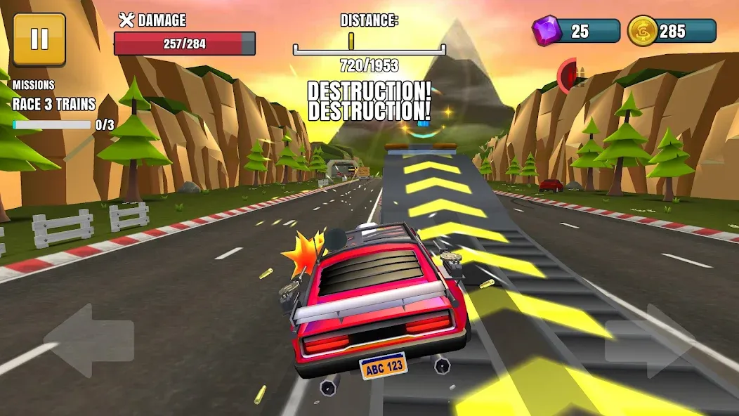 Скачать взломанную Faily Brakes 2: Car Crash Game (Фэйли Брейкс 2)  [МОД Бесконечные монеты] — полная версия apk на Андроид screen 2