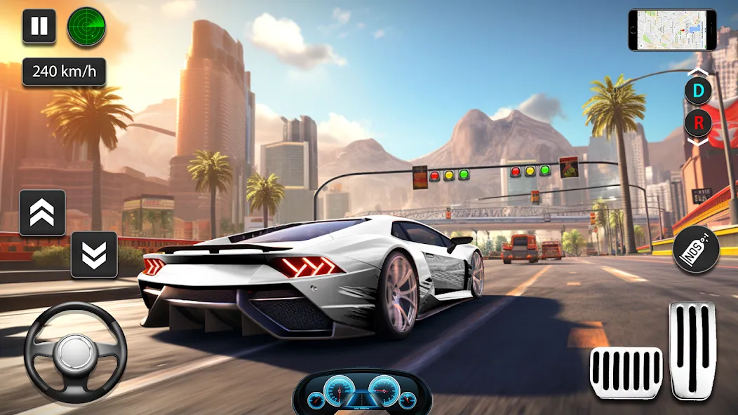 Скачать взлом GT Car Stunt : Ramp Car Stunts (ДжиТи Кар Стант)  [МОД Много монет] — полная версия apk на Андроид screen 3