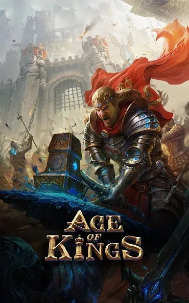 Скачать взломанную Age of Kings: Skyward Battle (Эйдж оф Кингс)  [МОД Много денег] — полная версия apk на Андроид screen 1