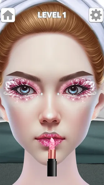 Скачать взломанную Makeover & Makeup ASMR  [МОД Бесконечные монеты] — стабильная версия apk на Андроид screen 1