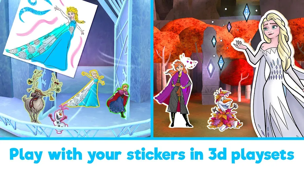 Взломанная Disney Coloring World (Дисней)  [МОД Unlimited Money] — стабильная версия apk на Андроид screen 3