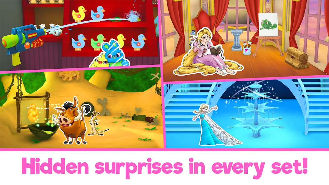 Взломанная Disney Coloring World (Дисней)  [МОД Unlimited Money] — стабильная версия apk на Андроид screen 4