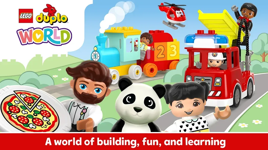 Взломанная LEGO® DUPLO® WORLD (ЛЕГО ДУПЛО МИР)  [МОД Menu] — стабильная версия apk на Андроид screen 1