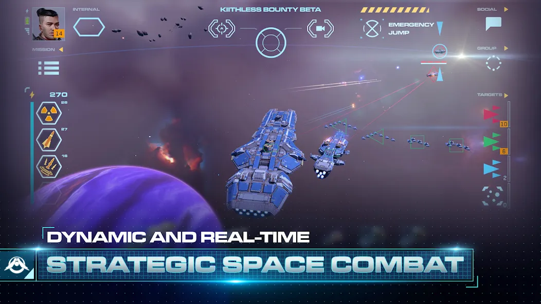 Скачать взлом Homeworld Mobile: Sci-Fi MMO (Хоумворлд Мобаил)  [МОД Menu] — стабильная версия apk на Андроид screen 2