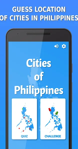 Скачать взломанную Cities of Philippines (Лунгсод нг Пилипинас)  [МОД Меню] — последняя версия apk на Андроид screen 1