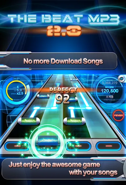 Взлом BEAT MP3 2.0 — Rhythm Game  [МОД Много денег] — полная версия apk на Андроид screen 1