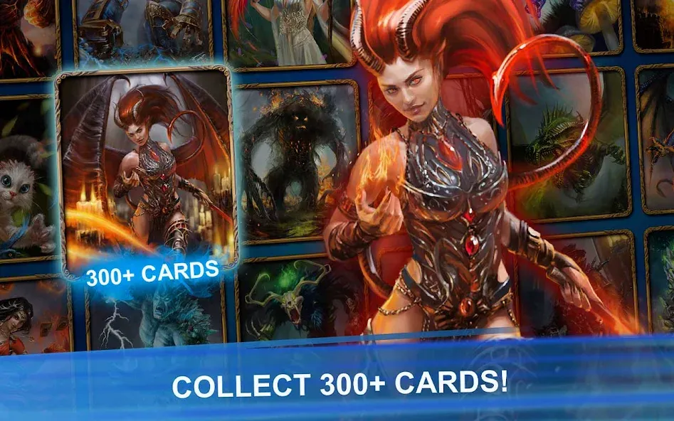 Взлом Blood of Titans: Card Battle  [МОД Unlocked] — стабильная версия apk на Андроид screen 2