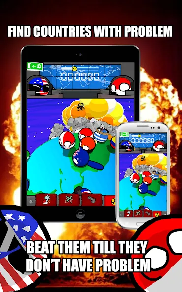 Взлом Polandball: Not Safe For World (Поландбол)  [МОД Бесконечные монеты] — полная версия apk на Андроид screen 1