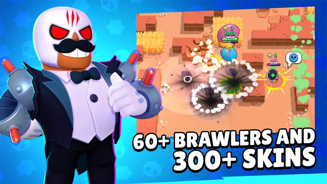 Взлом Brawl Stars (Брол Старс)  [МОД Бесконечные деньги] — полная версия apk на Андроид screen 3