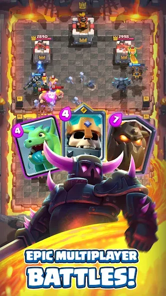 Взлом Clash Royale (Клаш Рояль)  [МОД Меню] — последняя версия apk на Андроид screen 1