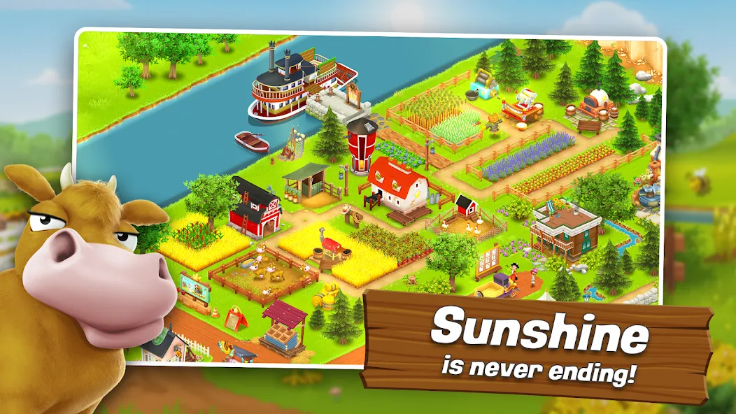 Взломанная Hay Day (Хей Дей)  [МОД Бесконечные деньги] — полная версия apk на Андроид screen 1