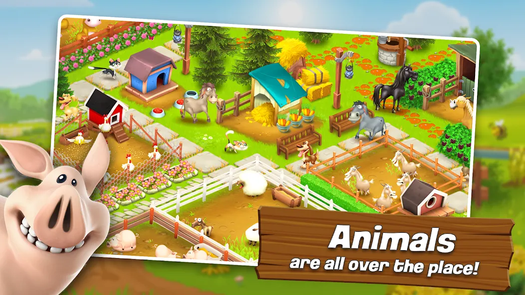 Взломанная Hay Day (Хей Дей)  [МОД Бесконечные деньги] — полная версия apk на Андроид screen 3