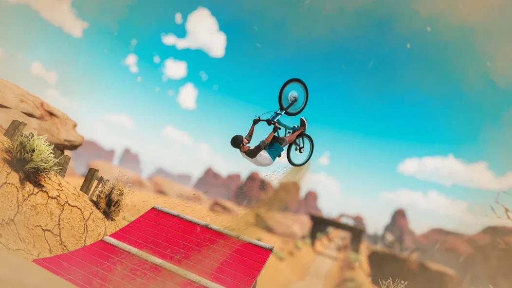 Взломанная Bicycle Stunts: BMX Bike Games  [МОД Много монет] — последняя версия apk на Андроид screen 1