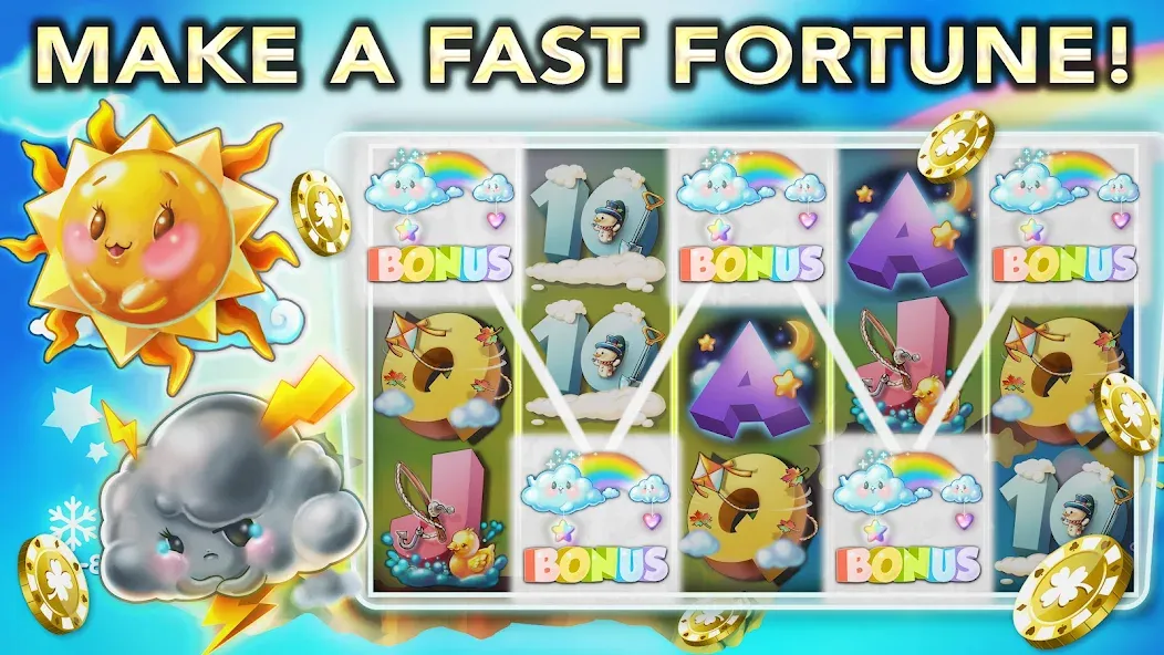 Взлом Fast Fortune Slots Games Spin  [МОД Много монет] — полная версия apk на Андроид screen 5