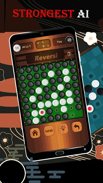 Взломанная Reversi — Classic Reversi Game (Реверси)  [МОД Меню] — стабильная версия apk на Андроид screen 3