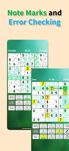 Скачать взлом Sudoku offline (Судоку оффлайн)  [МОД Много монет] — последняя версия apk на Андроид screen 4