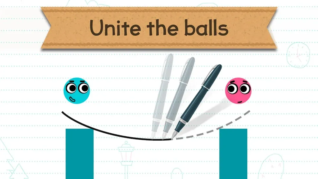 Скачать взломанную Love Balls (Лав Боллз)  [МОД Unlocked] — стабильная версия apk на Андроид screen 1