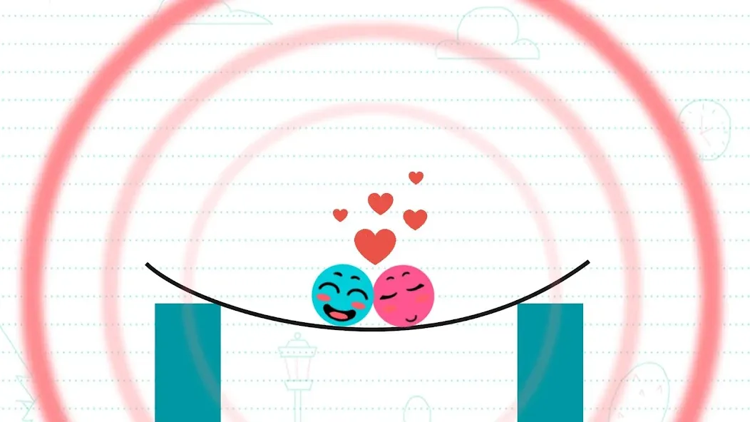 Скачать взломанную Love Balls (Лав Боллз)  [МОД Unlocked] — стабильная версия apk на Андроид screen 3