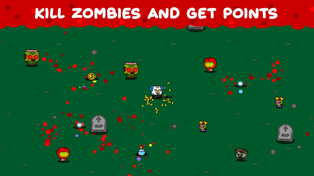 Скачать взлом Zombie Loop — Shooter survival (Зомби Луп)  [МОД Много монет] — последняя версия apk на Андроид screen 1