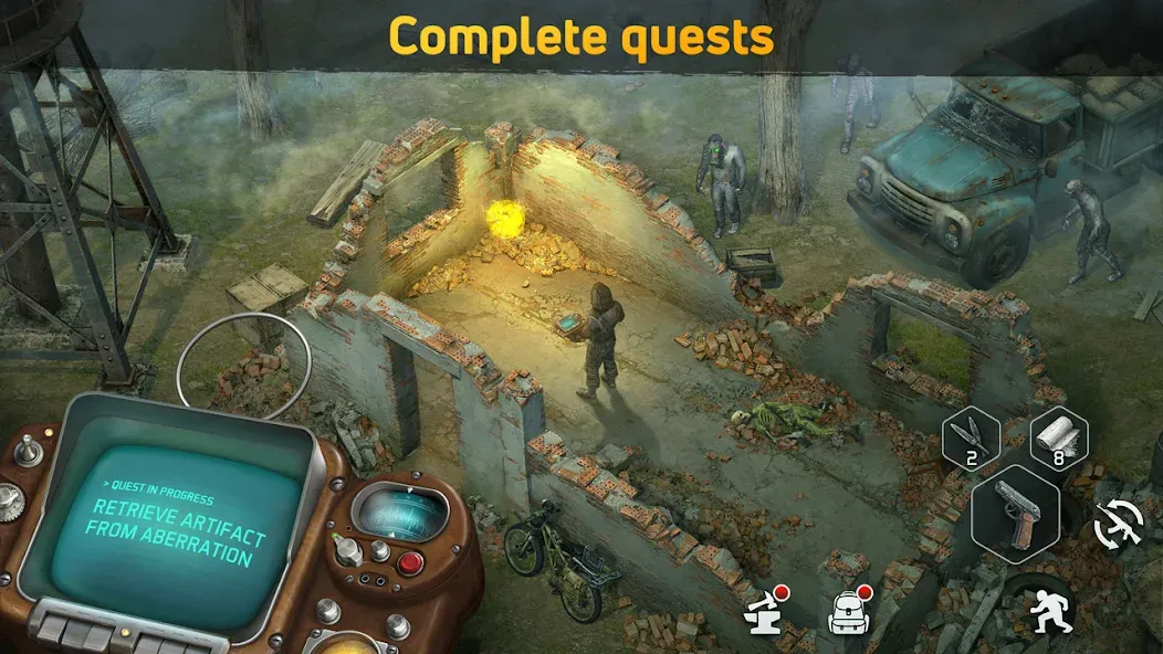 Скачать взлом Dawn of Zombies: Survival Game (Доун оф Зомбис)  [МОД Mega Pack] — последняя версия apk на Андроид screen 5