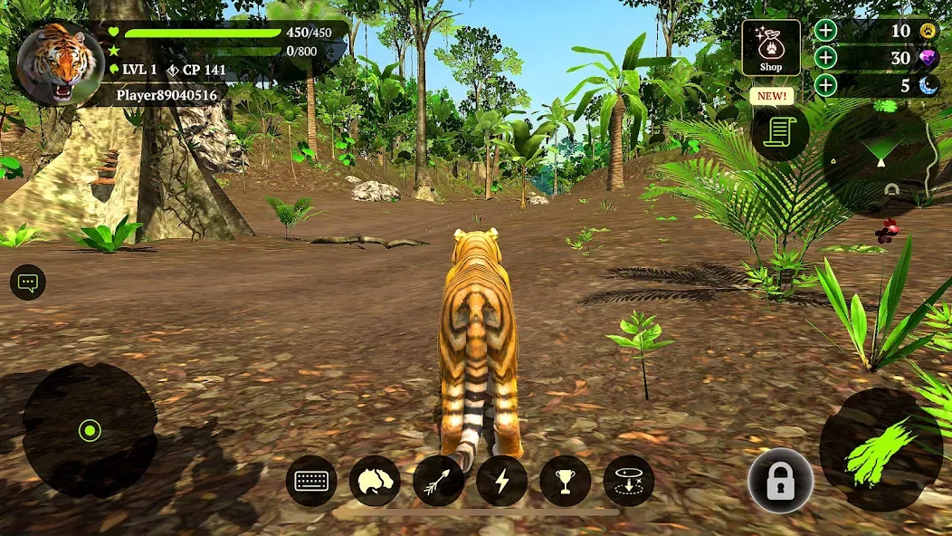 Скачать взлом The Tiger (Зе Тигер)  [МОД Unlocked] — полная версия apk на Андроид screen 1