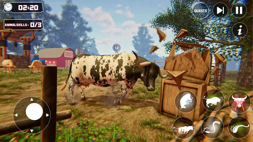 Взлом Scary Cow Simulator Rampage (Скари)  [МОД Бесконечные деньги] — полная версия apk на Андроид screen 2