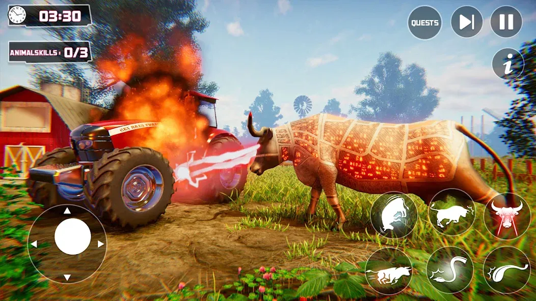 Взлом Scary Cow Simulator Rampage (Скари)  [МОД Бесконечные деньги] — полная версия apk на Андроид screen 3