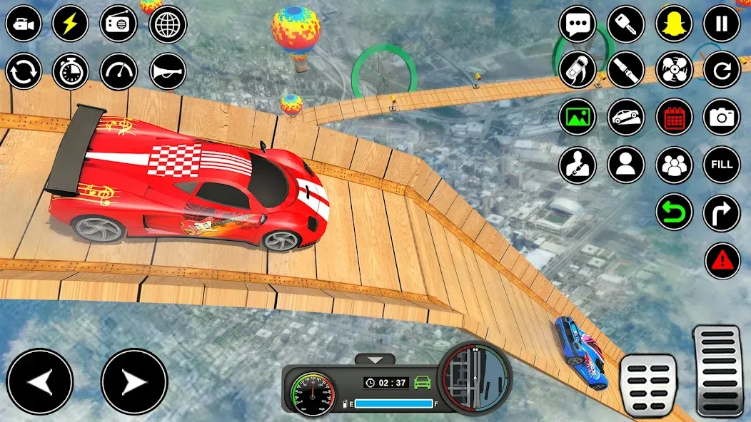 Взлом Crazy Ramp Car Stunt Master 3D (Крэйзи Рэмп Кар Стант Мастер 3Д)  [МОД Бесконечные деньги] — стабильная версия apk на Андроид screen 5