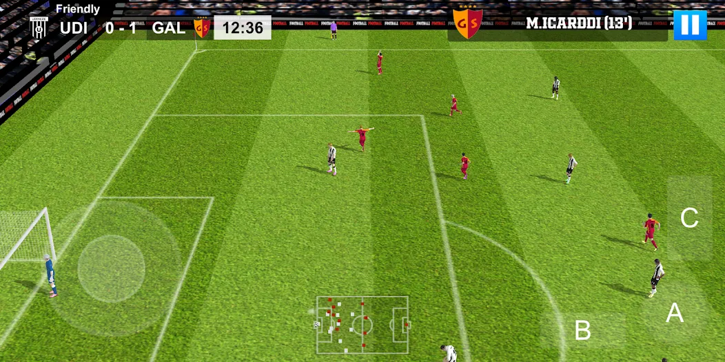 Скачать взломанную World League Soccer (Ворлд Лиг Соккер 2023)  [МОД Menu] — последняя версия apk на Андроид screen 1