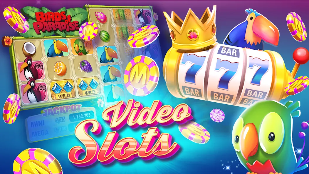 Скачать взломанную MundiGames: Bingo Slots Casino (Мундийуэгос)  [МОД Много монет] — последняя версия apk на Андроид screen 3