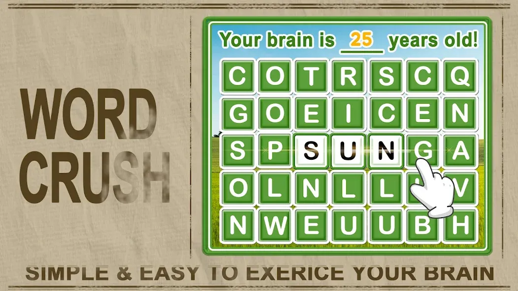 Взлом Word Crush — Fun Puzzle Game (Уорд Краш)  [МОД Mega Pack] — последняя версия apk на Андроид screen 1