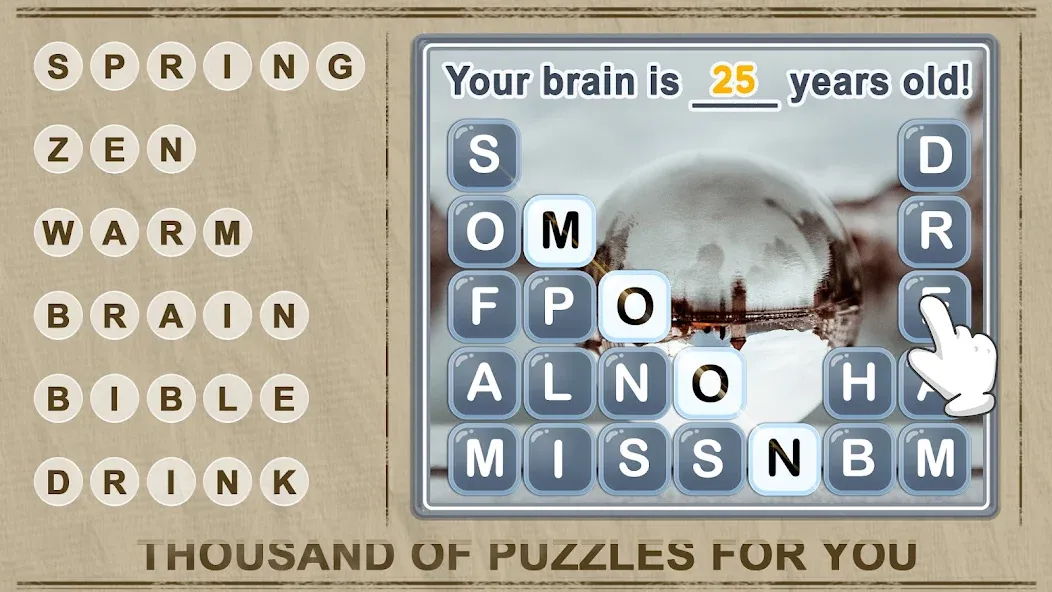 Взлом Word Crush — Fun Puzzle Game (Уорд Краш)  [МОД Mega Pack] — последняя версия apk на Андроид screen 3