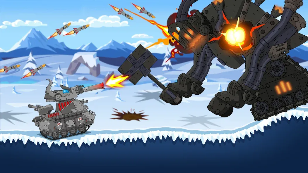 Взлом Tank Combat: War Battle (Танковый бой)  [МОД Unlimited Money] — последняя версия apk на Андроид screen 5