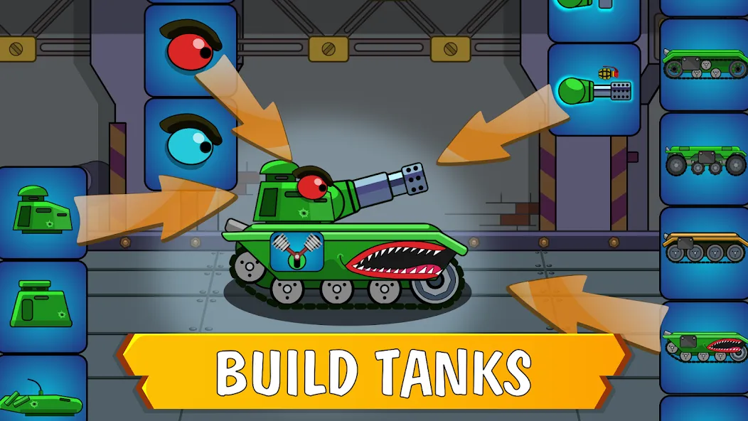 Взлом TankCraft – War Tank Battles (ТанкКрафт)  [МОД Меню] — полная версия apk на Андроид screen 1